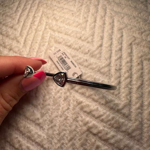 NWT Kendra Scott Arden cuff bracelet in silver - Picture 6 of 7